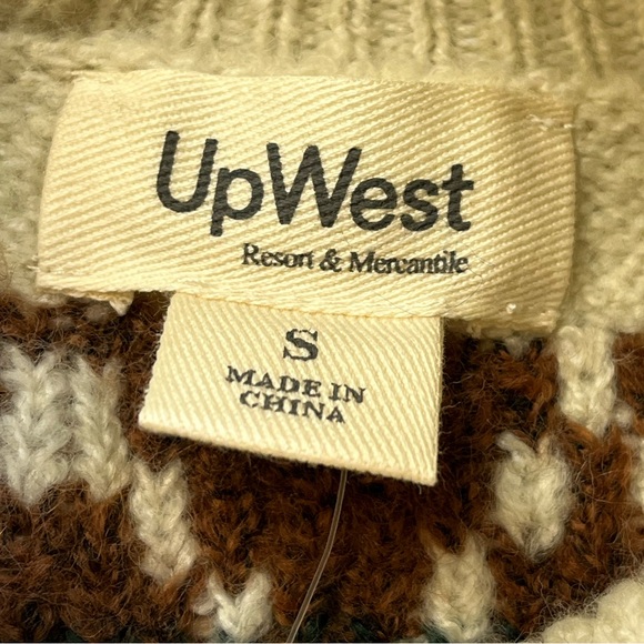 UpWest Comfy Vintage Fair Isle Sweater Dress R150 - Picture 6 of 11